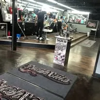 FreshCuts entryway with branded floor mat
